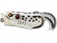 Señuelo Live Target Hollow Body Frog Popper 6.5cm 14g - Albino/White