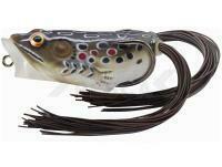 Señuelo Live Target Hollow Body Frog Popper 6.5cm 14g - Brown/Black