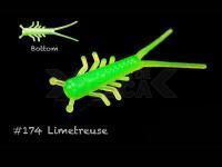 Vinilo Lunker City Hellgie 1.5 inch - #174 Limetreuse