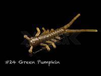 Vinilo Lunker City Hellgie 1.5 inch - #24 Green Pumpkin