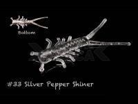 Vinilo Lunker City Hellgie 1.5 inch - #33 Silver Pepper Shiner