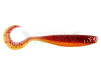 MUSTAD Mezashi Cross Curly Tail 3.5" 9cm - Red Gold