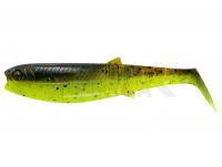 Vinilo Savage Gear Cannibal Shad Bulk 10cm 9g - Chartreuse Pumpkin Fluo