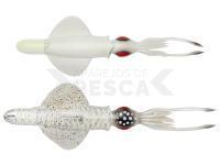 Vinilo Savage Gear Swim Squid RTF 18cm 90g S - White Glow Cuttlefish UV