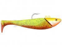 Señuelo para mar Spro Salty Beast Mega Jig Shad 24cm 470g - Orange/Chartreuse