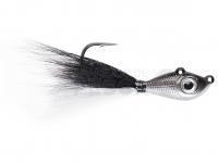 Señuelo Mustad Big Eye Bucktail Jig 3.5g 1/8oz - Black-Silver