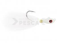 Señuelo Mustad Big Eye Bucktail Jig 3.5g 1/8oz - Glow