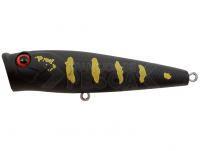 Señuelo Mustad Burpy Popper 6.5cm 6.3g - Black Peacock