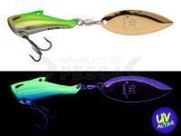 Señuelo Nories In The Bait Bass 95mm 12g - BR-139 Green Back Yellow Gold