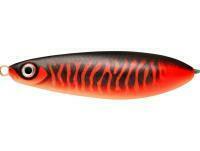Señuelo Rapala Rattlin` Minnow Spoon 8cm - MATTE BLACK RED UV