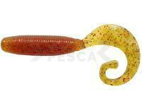 Vinilo Reins Fat G-Tail Grub 3 inch - 566 Motor Oil Red Flake