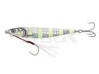 Señuelo Savage Gear 3D Anchovy Jig 10cm 60g - Zebra Glow