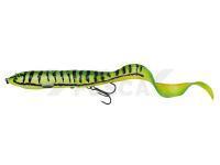 Señuelo Savage Gear 3D Hard Eel 17cm 50g Slow Sinking 2+1 - Firetiger Fluo