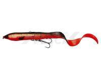 Señuelo Savage Gear 3D Hard Eel 17cm 50g Slow Sinking 2+1 - Red N Black Fluo