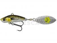 Señuelo Savage Gear 3D Sticklebait Tailspin 6.5cm 9g - Green Silver AYU Fluo