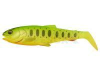 Vinilo Savage Gear Craft Cannibal PaddleTail Bulk 10.5cm 12g - Firetiger Fluo Matte Finish