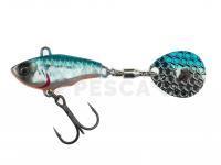 Señuelo Savage Gear Fat Tail Spin 5.5cm 9g - Blue Silver