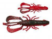 Vinilo Savage Gear Reaction Crayfish 7.3cm 4g 5pcs - Red N Black Fluo