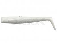 Vinilo Savage Gear Sandeel V2 Tail 9.5cm 7g - White Pearl Silver