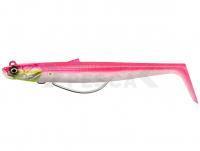 Vinilo Savage Gear Sandeel V2 Weedless 11.5cm 22g 2+1pcs - Pink Pearl Silver