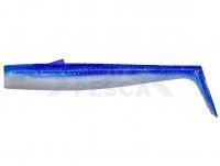 Vinilo Savage Gear Sandeel V2 Weedless Tail 9.5cm 7g - Blue Pearl Silver
