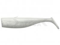 Vinilo Savage Minnow Weedless Tail 10cm 10g 5pcs - White Pearl Silver