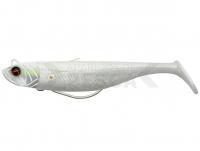 Vinilo SG Savage Minnow Weedless 12.5cm 28g 2+1pcs - White Pearl Silver