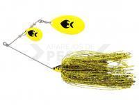 Spinnerbait Westin MonsterVibe Indiana Blades 45g - Yellow Tiger