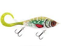 Señuelo Strike Pro Guppie Downsize 9cm - Glitter Pike – Green/Gold Glitter