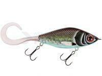 Señuelo Strike Pro Guppie Downsize 9cm - Midnight Shiner - Pearl White