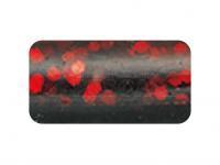Vinilo Tiemco PDL Multi Curly 4.5 inch - 146 Black & Coke Red F