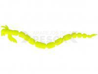 Vinilo Westin BloodTeez Worm 7.5cm 1g - Fluo Yellow