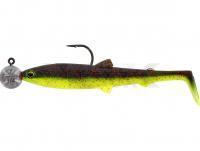 Señuelo Westin BullTeez 12.5cm R 'N R 10g #6/0 - Black/Chartreuse