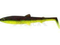 Vinilo Westin BullTeez Shadtail 7.5cm 4g - Black/Chartreuse