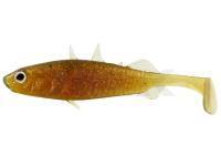 Señuelo blando Westin Stanley the Stickleback Shadtail Bulk 5.5cm - Motoroil Gold