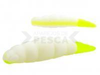 Señuelo Yochu Cheese Trout Series 1.7 inch | 43mm - 131 White / Hot Chartreuse