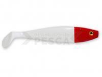 Vinilos Delalande Shad GT 11cm - 61 - Blanc Tête Rouge