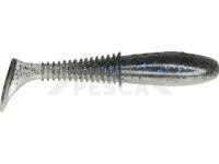 Vinilo Dragon Invader Pro  5cm - Pearl/Clear Smoked - blue/black glitter