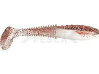 Vinilo Dragon Invader Pro  5cm - White/Clear - red glitter