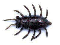 Vinilos FishUp Maybug 1.3" #050 - Green Pumpkin Brown/Red & Purple
