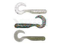 Señuelos blandos Great Fish GF1 Twister Baby 30mm - no scent - baby 4