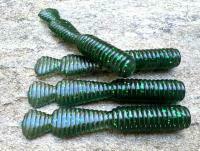 Señuelos blandos Great Fish GF2 Leech 60mm 1.8g - no scent - magic green
