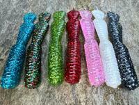 Señuelos blandos Great Fish GF2 Leech MIX 60mm 1.8g - no scent -  multicolor II