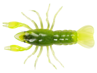 Vinilos Live Target Crawfish 7.1cm - Chartreuse/Green