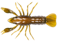 Vinilos Live Target Crawfish 7.1cm - Green/Brown