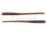 Vinilos Live Target Finesse Tail Worm 11.4cm - Brown/Black