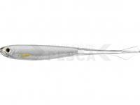 Vinilos LiveTarget Ghost Tail Minnow Dropshot Bait 9.5cm - Silver/Pearl