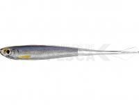 Vinilos LiveTarget Ghost Tail Minnow Dropshot Bait 9.5cm - Silver/Smoke