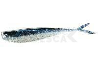 Vinilos Lunker City Fat Fin-S Fish 3.5" - #136 Black Ice