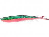 Vinilo Lunker City Fin-S Fish 4" - #167 Emerald Bubblegum